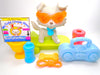Littlest Pet Shop White Collie Dog #363 with cute accessories Authentic