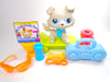 Littlest Pet Shop White Collie Dog #363 with cute accessories Authentic