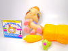 Littlest Pet Shop Tan Flower Horse #587 & cute accessories Authentic