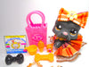 Littlest Pet Shop Rare Black Scottie Dog #1034 & accessories Authentic