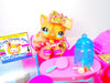 Littlest Pet Shop Rare Short Hair Cat #886 Kitten #1074 & Accessories Authentic