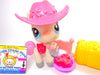 Littlest Pet Shop Rare Walmart Ex Horse #1097 & cute accessories Authentic