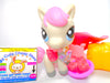 Littlest Pet Shop Rare Walmart Ex Horse #1097 & cute accessories Authentic