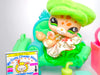 Littlest Pet Shop Rare Cream Leopard Short Hair Cat #852 & Accessories Authentic