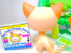 Littlest Pet Shop Rare Cream Leopard Short Hair Cat #852 & Accessories Authentic