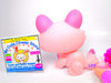 Littlest Pet Shop Pink Crouching Cat #1345 & Accessories Authentic