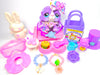 Littlest Pet Shop RARE Purple St. Bernard Dog #2405 & Accessories Authentic
