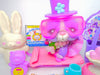 Littlest Pet Shop RARE Purple St. Bernard Dog #2405 & Accessories Authentic