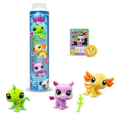 Littlest Pet Shop Gen 7 Wild Vibes Pets trios Tube NIB My Cute Cheap Store
