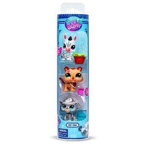 Littlest Pet Shop G7 Series 2 Pet Trio Tubes Zoo Pets #96 #97 #98