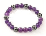 Magnetic Amethyst Bracelet- Health - My Cute Cheap Store