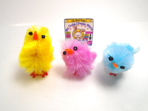 Cute Miniature 3 pompom baby chicks