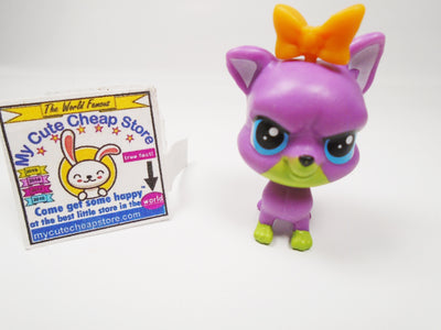 Littlest Pet Shop Mini Purple dog - My Cute Cheap Store