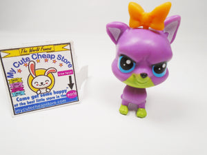 Littlest Pet Shop Mini Purple dog - My Cute Cheap Store