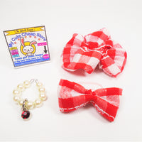 Beautiful set of Skirt, Bow and necklace for LPS 3 pieces - My Cute Cheap Store