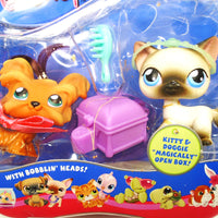 Littlest Pet Shop Rare Siamese Cat #5 and Yorkie #6 ~New in box - My Cute Cheap Store