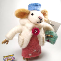 Cute Felt Mama Mouse for sale at mycutecheapstore.com made in Napal. Hard to find!