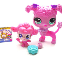 Littlest Pet Shop Mommy and Baby Poodle