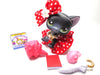 Littlest Pet Shop short hair cat #336 with cute accessories
