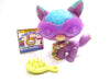 Littlest Pet Shop Purple Glitter Destiny cat #2386 with accessories - My Cute Cheap Store