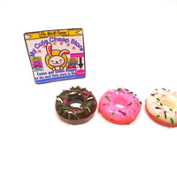 Cute lot of 3 miniature donuts - My Cute Cheap Store