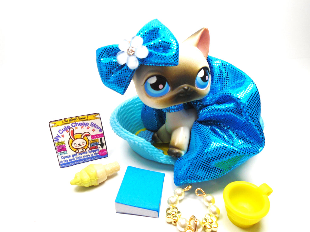 Littlest Pet Shop Rare Siamese Cat #5 and Yorkie #6 ~New in box– My Cute  Cheap Store