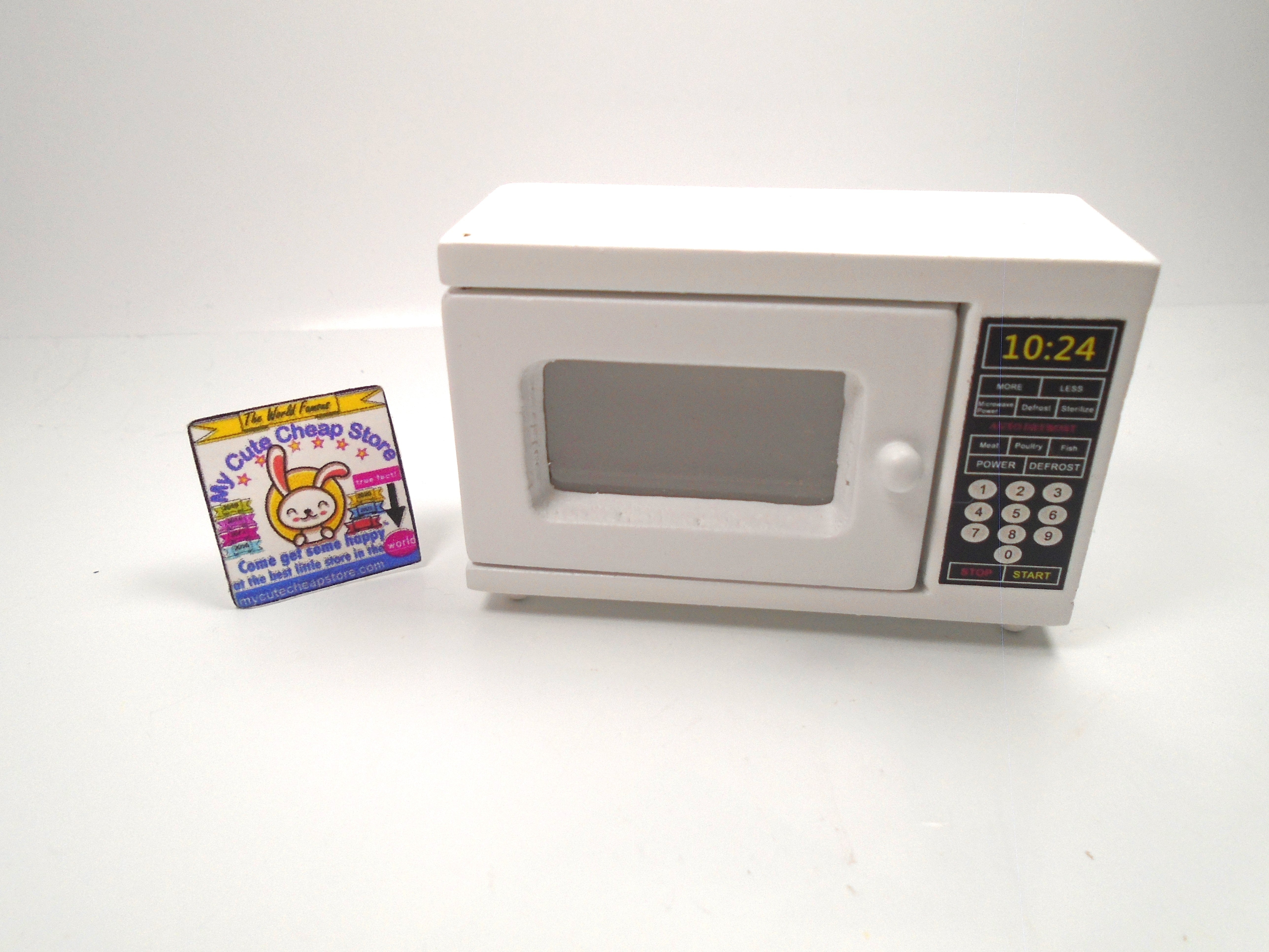  Miniature Microwave Dollhouse Accessories Oven Mini