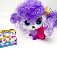 Littlest Pet Shop cute Purple Hair dog with a Skirt - My Cute Cheap Store