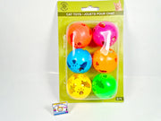 Set of 6 Cute Cat Toy Colorful balls - My Cute Cheap Store
