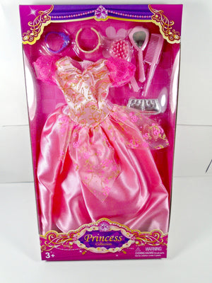 Set of a cute Princess dress and accessories - My Cute Cheap Store