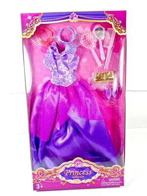 Set of a cute Princess dress and accessories - My Cute Cheap Store