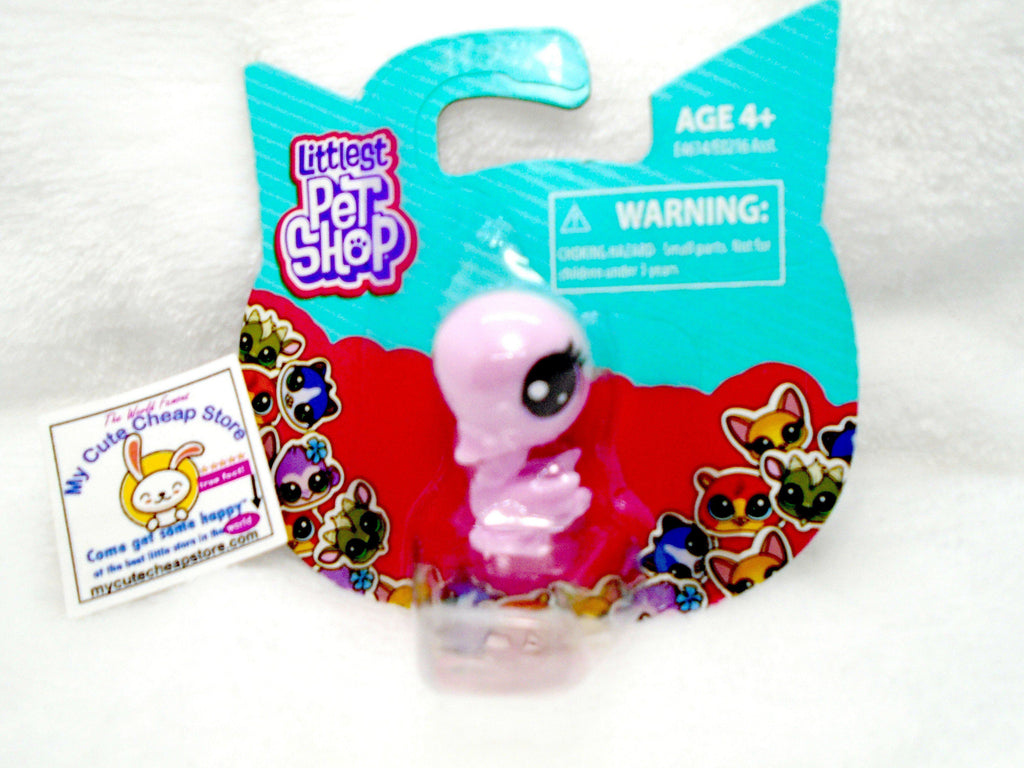 Littlest Pet Shop mini Pink Swan NIB - My Cute Cheap Store