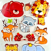 Cute Animal Stickers 11 units - My Cute Cheap Store